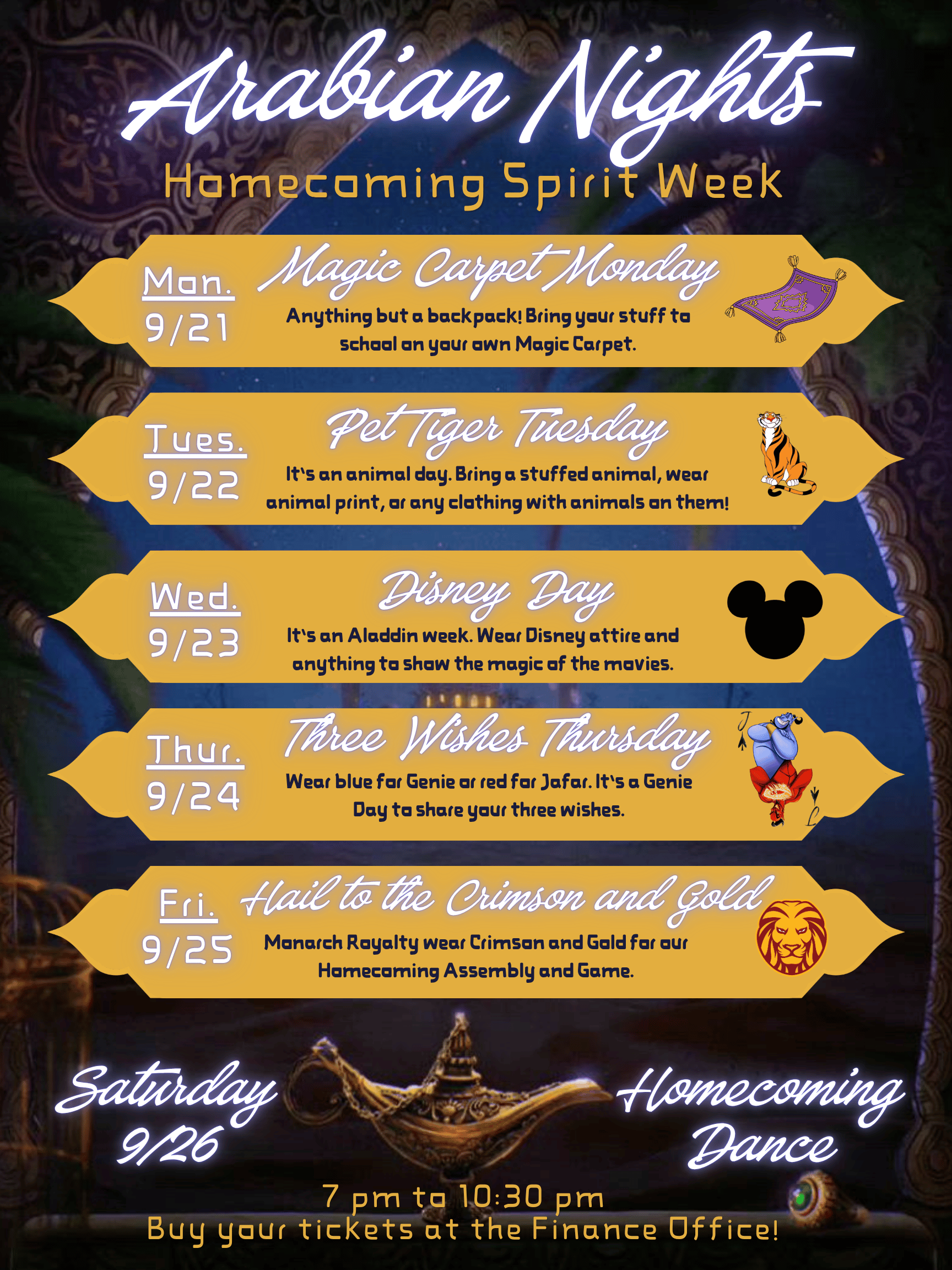 Homecoming Spirit Week